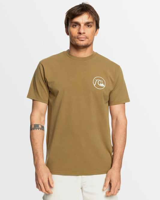 Quiksilver Fine Line SS Tee - Butternut