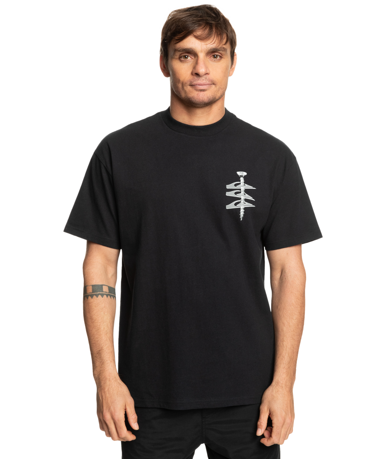 Quiksilver Screw Loose SS Tee - Black