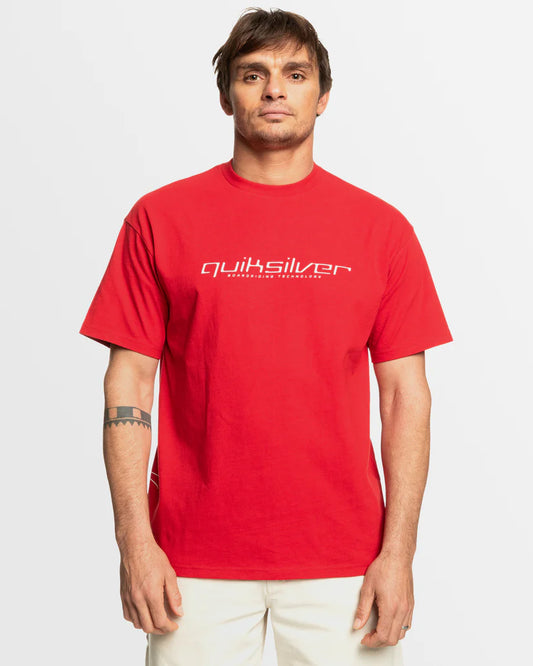 Quiksilver Liquify SS Tee - Salsa