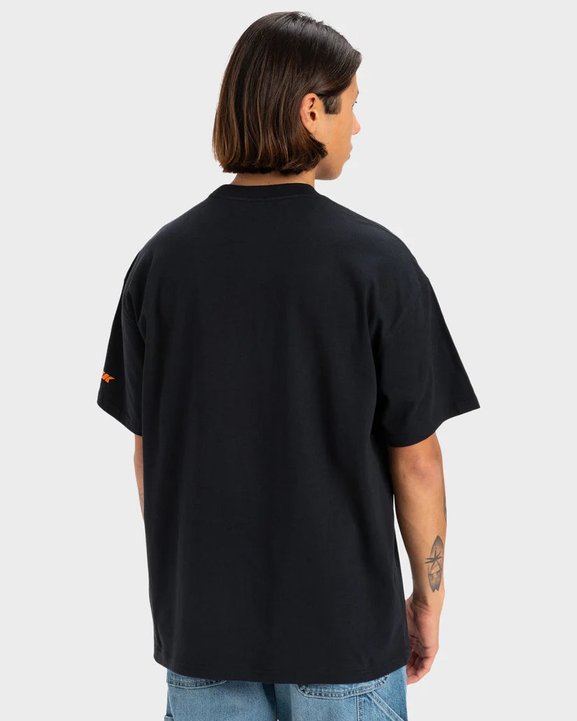 Quiksilver Stencil SS Tee - Black