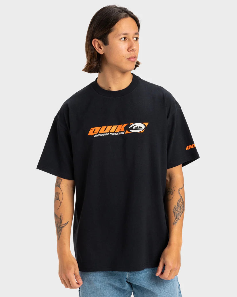 Quiksilver Stencil SS Tee - Black