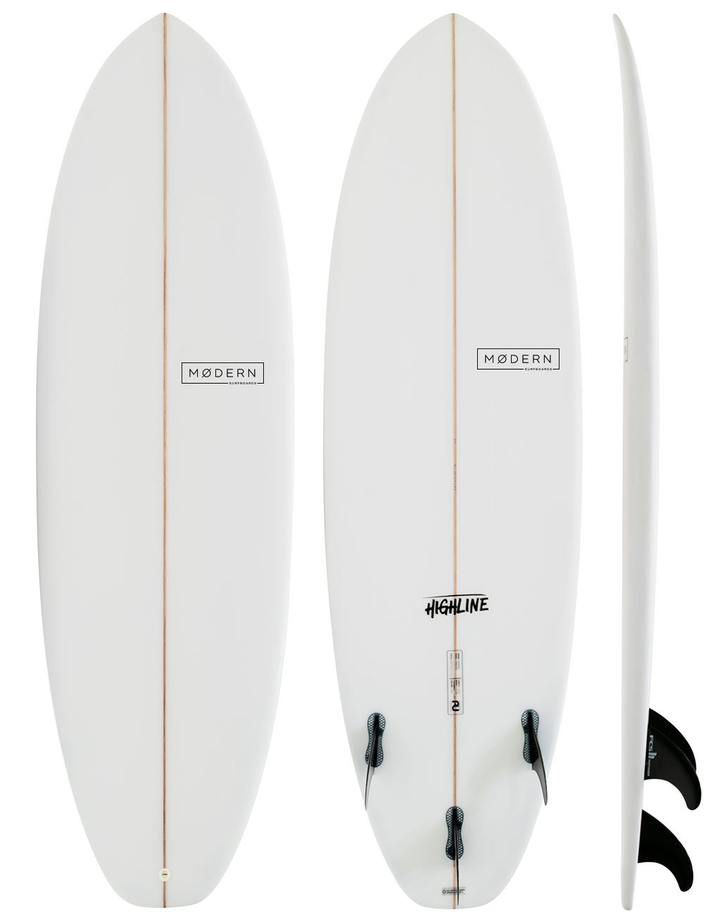 Modern surfboards store longboard